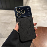 Skin-Friendly Magnetic Case with Lens Protector for iPhone