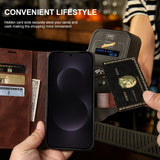Premium Wallet Flip Leather Shockproof Case for Samsung