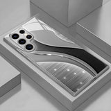 Starry Curve Tempered Glass Phone Case for Samsung