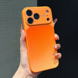 Gradient Color-Block Lens Protection Case for iPhone