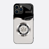 Maple Leaf Wave Pattern Full-Coverage Anti-Drop Phone Case For IPhone