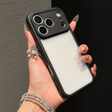 Frosted Shockproof Case for iPhone