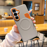 Light Luxury Magnetic Breathable Cooling Case for Samsung