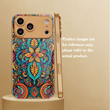 Ethnic Ornate Pattern Electroplated Case for iPhone