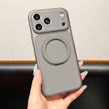 Ice Cream Soft Touch Rotating Kickstand Shockproof Case for iPhone