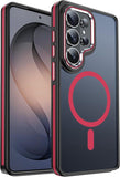 Magnetic Matte Soft‑Touch Shockproof Case for Samsung