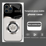 Maple Leaf Wave Pattern Full-Coverage Anti-Drop Phone Case For IPhone