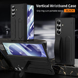 Wrist Strap & S Pen Slot Kickstand Shockproof Case for Samsung Z Fold