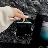 Simple Ring Buckle Full-Coverage Hinge Magnetic Case for Samsung