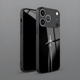 Minimalist Plane Pattern Glossy Case for iPhone