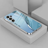 Simple Curved Electroplated Case for Samsung