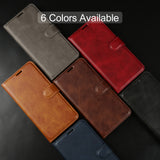 Premium Wallet Flip Leather Shockproof Case for Samsung
