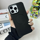 Summer Cooling Hollow-Mesh Magnetic Shockproof Phone Case for iPhone