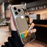 Cute Animal Mirror Phone Case for iPhone