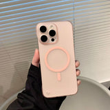 Magnetic Matte Frameless Case for iPhone