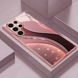 Starry Curve Tempered Glass Phone Case for Samsung