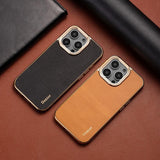 Luxury Real Leather Business Case for iPhone