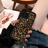 Stylish Leopard Print Soft Phone Case for Samsung