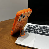 Cooling Magnetic Rotatable Stand Case for iphone