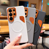 Light Luxury Magnetic Breathable Cooling Case for Samsung