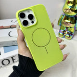 Summer Cooling Hollow-Mesh Magnetic Shockproof Phone Case for iPhone