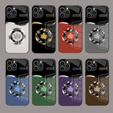 Maple Leaf Wave Pattern Full-Coverage Anti-Drop Phone Case For IPhone