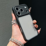 Frosted Shockproof Case for iPhone