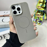 Summer Cooling Hollow-Mesh Magnetic Shockproof Phone Case for iPhone