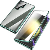 Metal 360° Full HD Anti-Spy Screen Protector Case