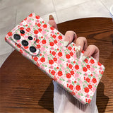 Romantic Rose Flower Phone Case Suitable for Samsung