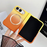 Gradient Matte Magnetic Full Coverage Soft Touch Case for iPhone Duo