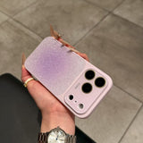 Gradient Glitter Skin-Friendly Case for iPhone