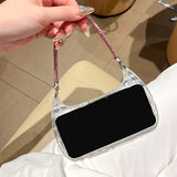 Premium 3D Glass Rhinestone Handbag-Style Phone Case for iPhone