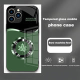 Maple Leaf Wave Pattern Full-Coverage Anti-Drop Phone Case For IPhone