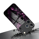 Dark Gothic Skull Pattern Glossy Case for iPhone