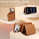 Leather Crossbody Wallet Phone Case for iPhone