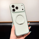Ice Cream Soft Touch Rotating Kickstand Shockproof Case for iPhone
