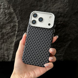 Kevlar Matte Magnetic Shockproof Case for iPhone