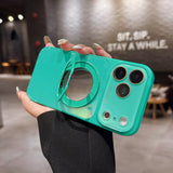 Rotatable Mirror Kickstand Shockproof Case for iPhone