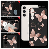 Butterfly Silicone Phone Case For Samsung