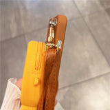 Creative Fish-shaped Wallet Crossbody Case for iPhone