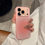 Gradient Glitter Skin-Friendly Case for iPhone