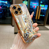 Vibrant Church Gem Leopard Pattern Case for iPhone