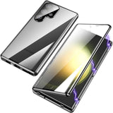 Metal 360° Full HD Anti-Spy Screen Protector Case