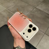 Gradient Glitter Skin-Friendly Case for iPhone