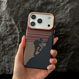 Kevlar Matte Magnetic Shockproof Case for iPhone