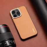 Luxury Real Leather Business Case for iPhone