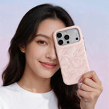 3D Embossed Bow Shockproof Case for iPhone