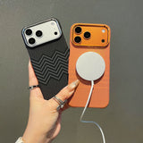 Magnetic Frosted Shockproof Case for iPhone