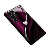 Colorful Heart Tempered Glass Phone Case for Samsung